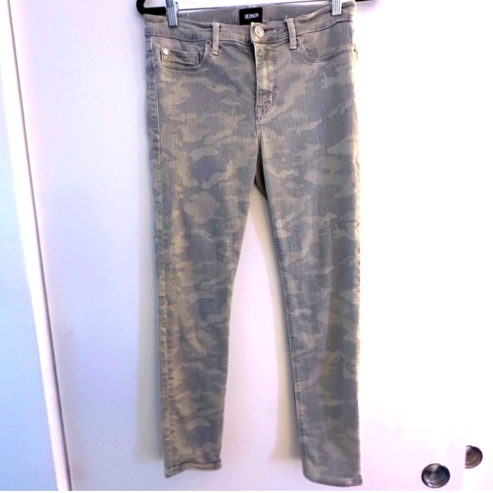 Hudson Jeans Midrise Nico Skinny - Gray